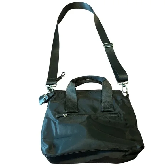 Ihkwip mini tote encore edition Black Nylon Quilted Crossbody Bag Satchel Travel - Picture 5 of 8